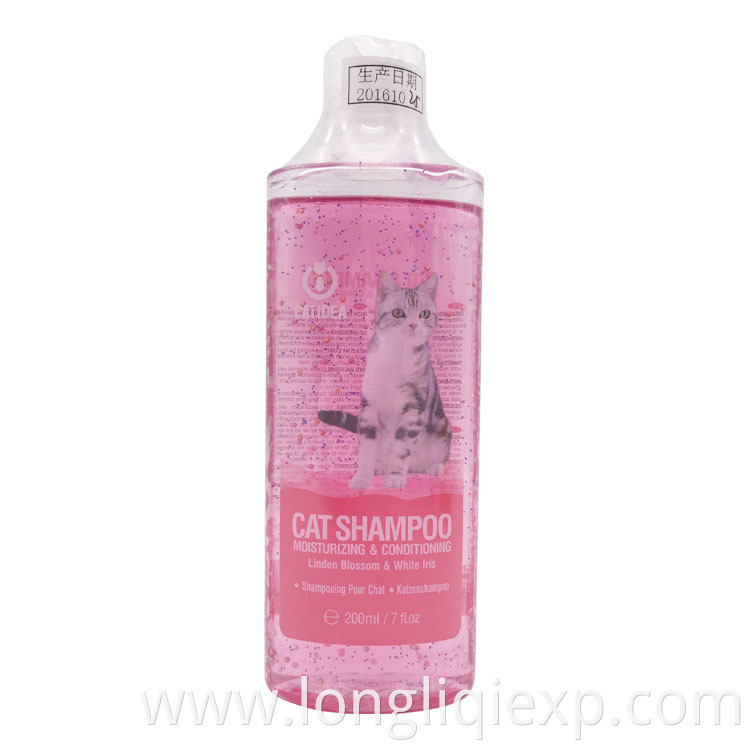 200ml Moisturizing & Conditioner Cat Shampoo